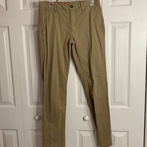 Men’s Slim Straight Khaki Pants